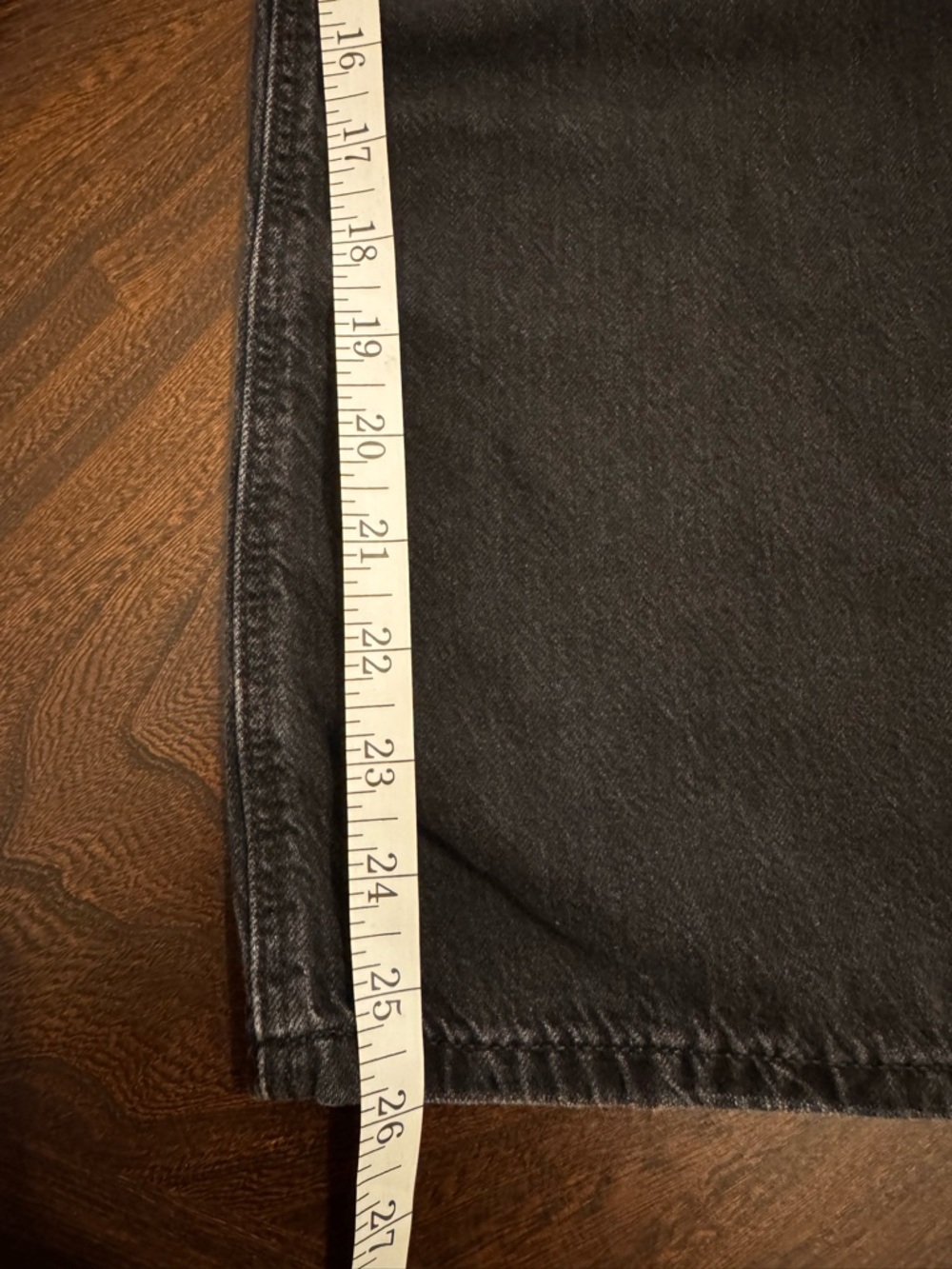 American Eagle Black Straight-Leg Jeans - Picture 5 of 7